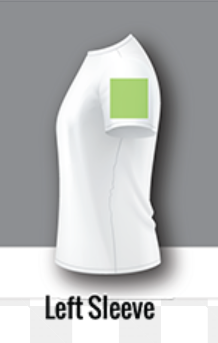 Left sleeve design
