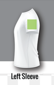 Left sleeve design