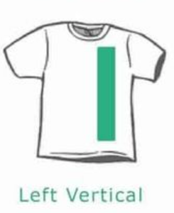 Left vertical front design