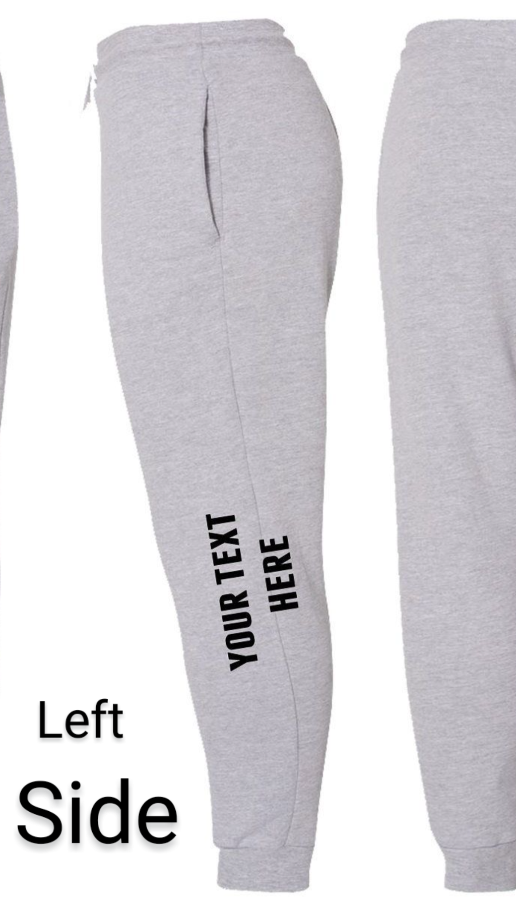 Left side leg design
