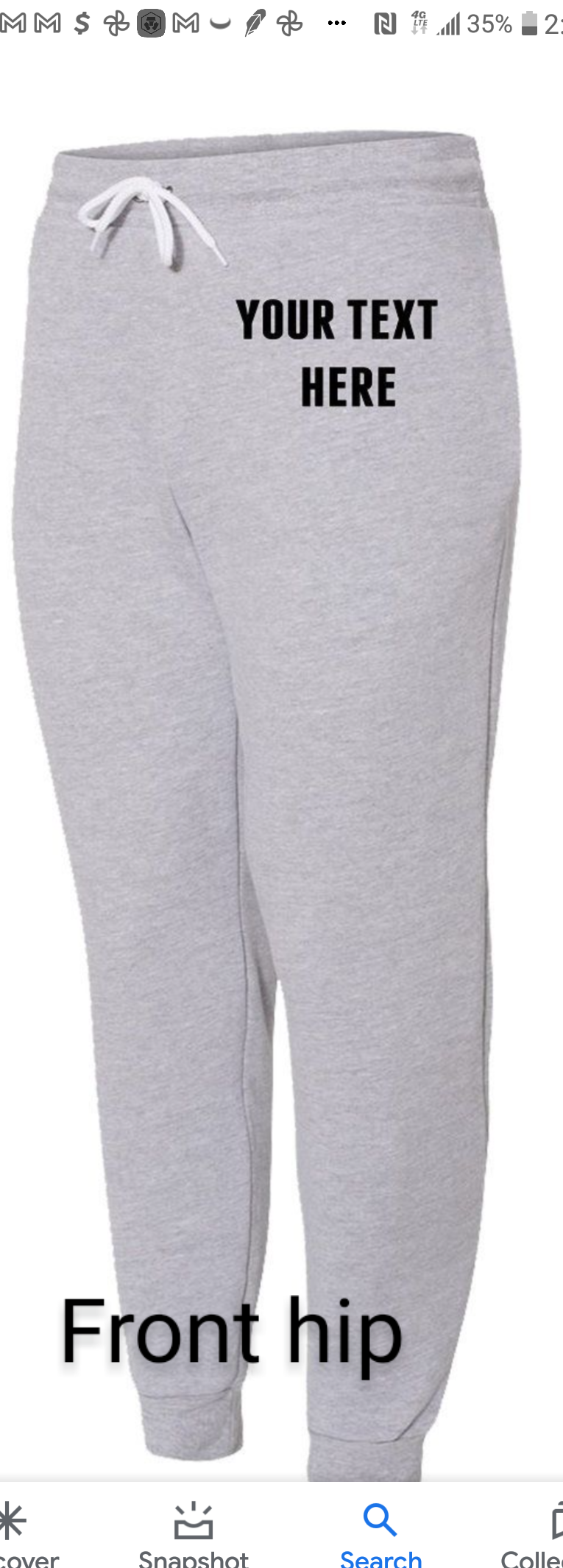 left hip design